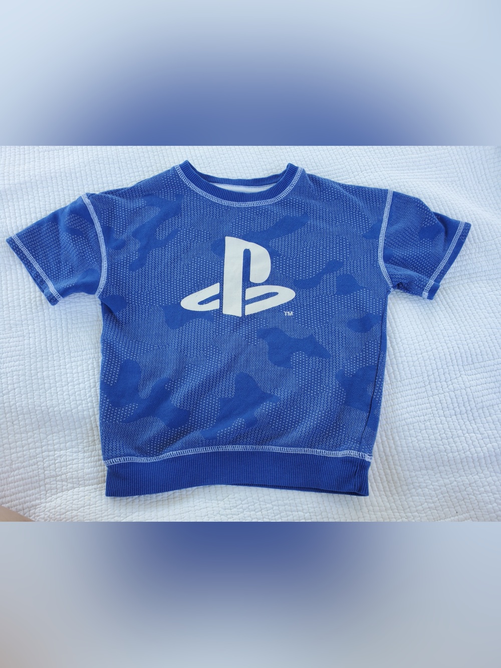 Sony Royal Blue Graphic Logo Tee